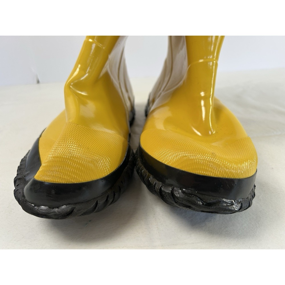 Uline Rubber Boots Yellow Durawear Size 12 S-10486 - Picture 2 of 11